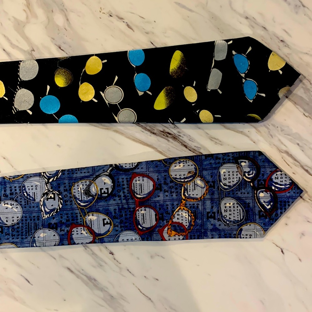 Optometry Ties - 2 ties both great shape!
